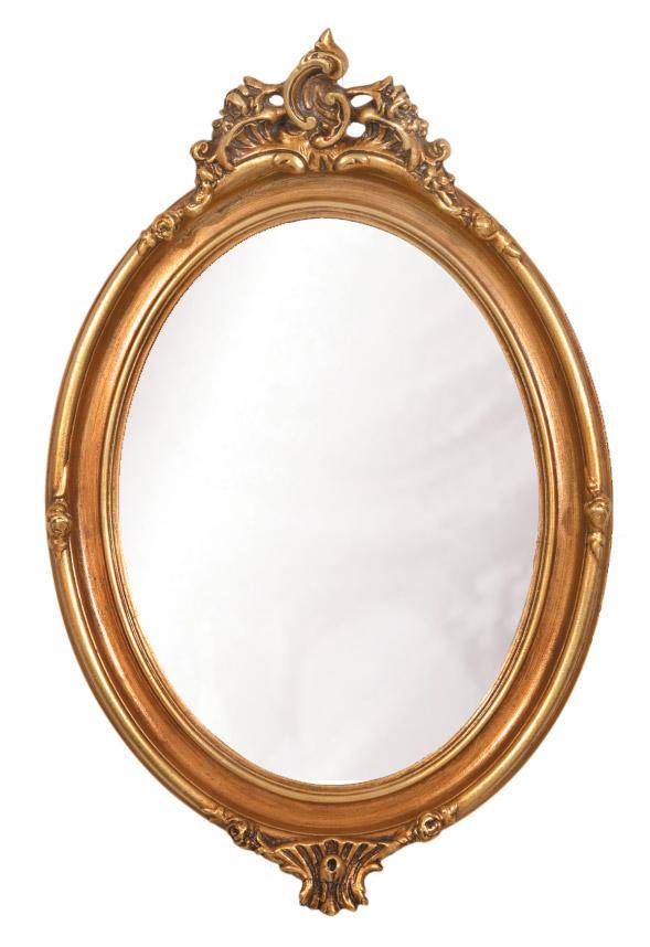 Oglindă ovală de cameră
