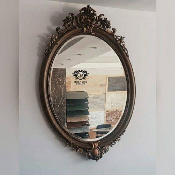 Oglindă ovală baie CLIO rusty