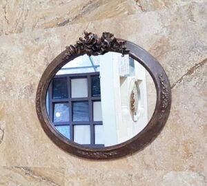 Oglindă perete baie IRENE rusty